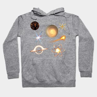 Amezing universe art drawing. Hoodie